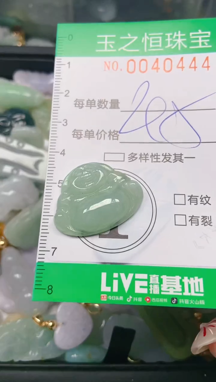 【闪购商品】翡翠颈饰未镶嵌闪购0040444