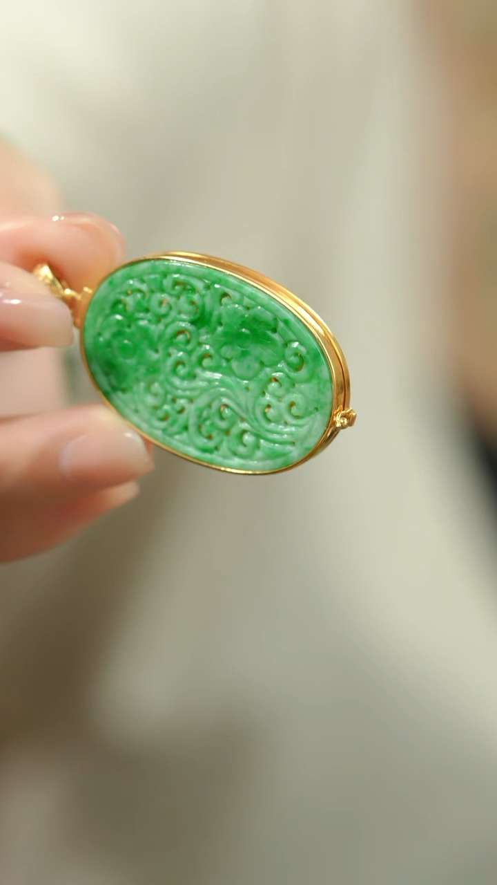 翡翠未镶嵌颈饰@YSG12052012@