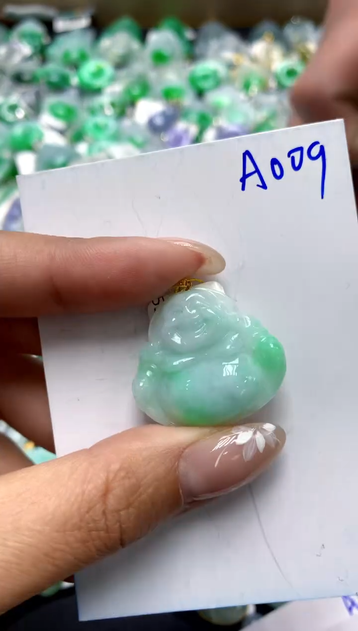 【闪购商品】翡翠颈饰18K金镶嵌1111111111111111111