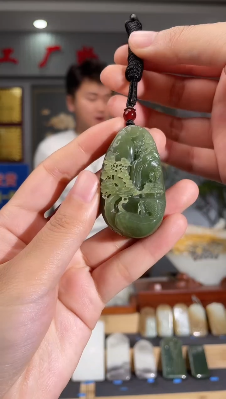 【闪购商品】和田玉颈饰未镶嵌拍一发一 多样性发货