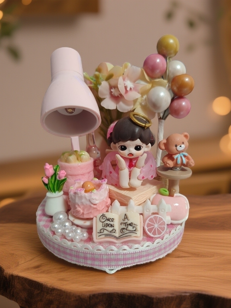 （1-100）对应编号直拍！创意手工diy可爱树脂磁吸桌面车载居家摆件