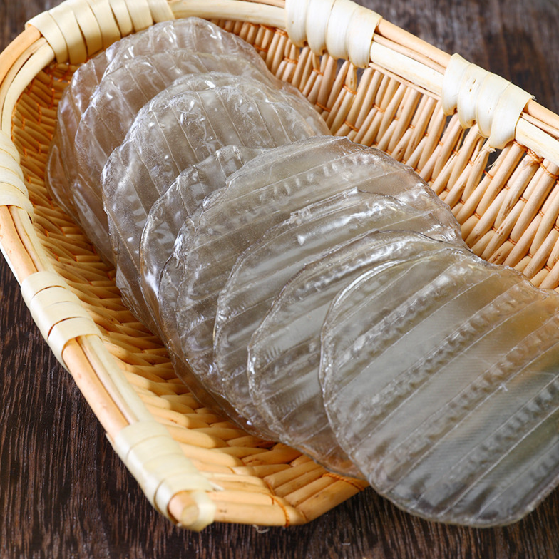 红薯小圆粉皮迷你粉皮自然晾晒地瓜粉农家特产