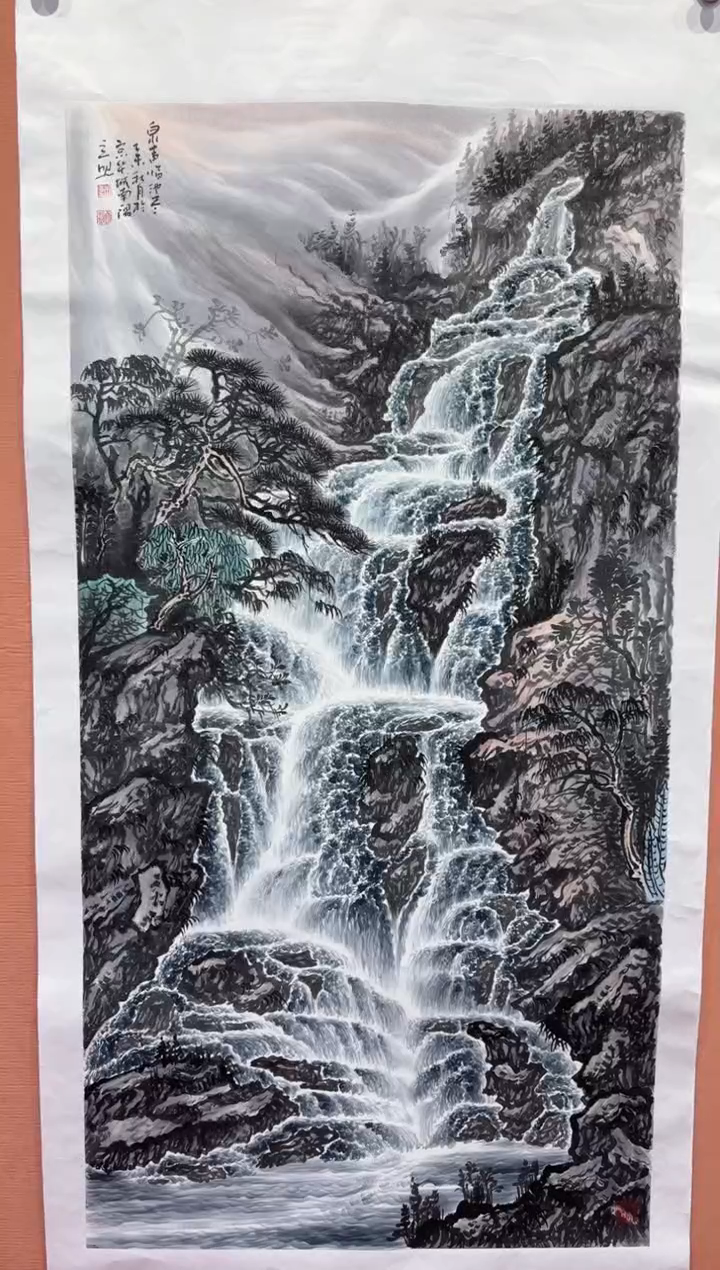 国画师立照老师国画作品
