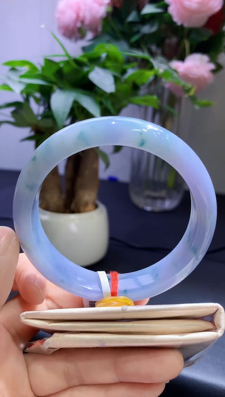 未镶嵌手镯翡翠翡翠手镯圈口60-t34 