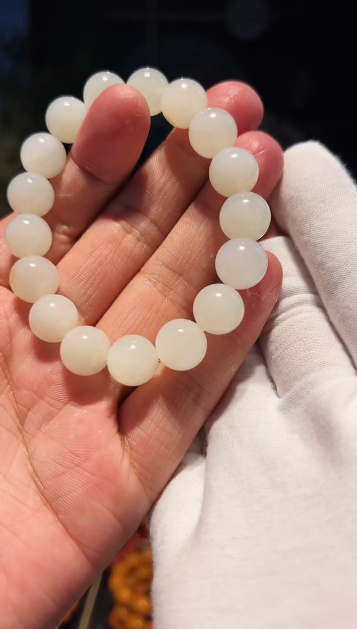 手链未镶嵌和田玉12+单圈