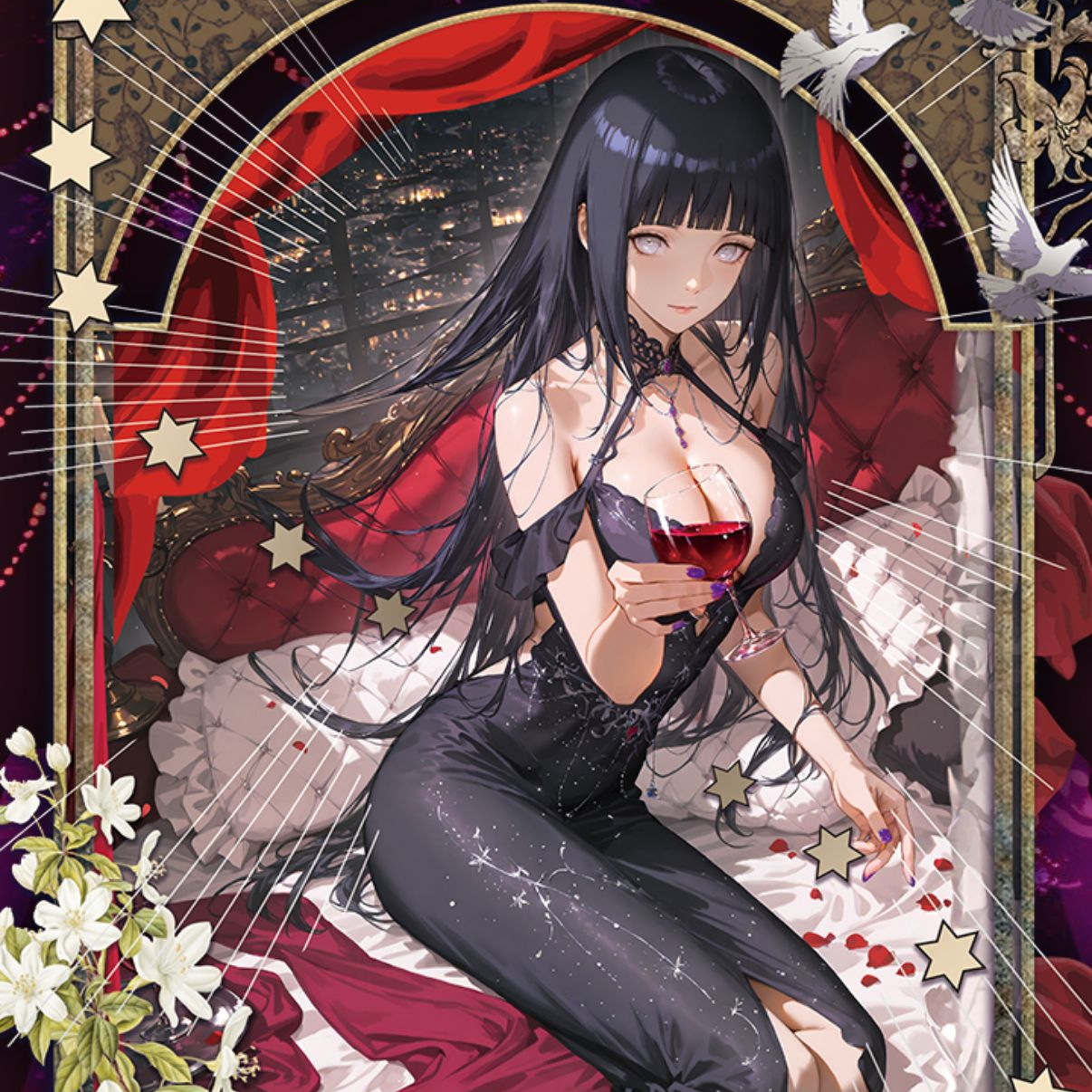 【棒棒】【叠叠】灼痕文创红绪之结火影忍者亚克力色纸系列（默认代拆）