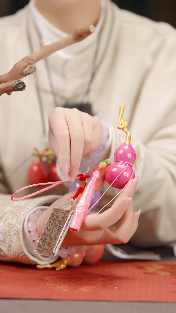 【闪购商品】166大漆葫芦手捻车挂脖挂摆件