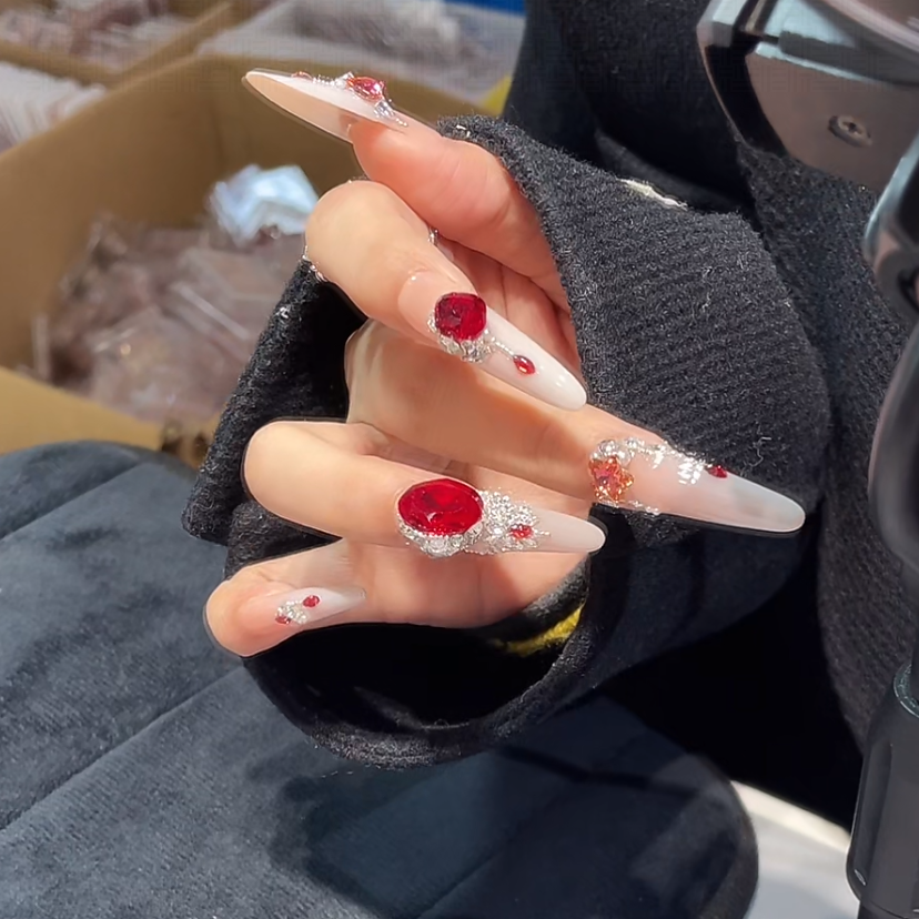 【奥捷/彼岸花】纯手工穿戴甲高定款