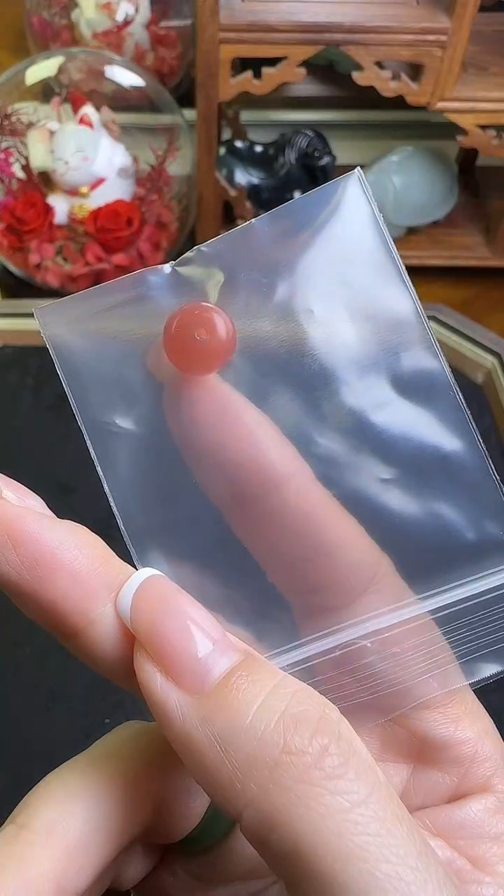 未镶嵌单珠南红玛瑙原***阳ZJ1213-6
