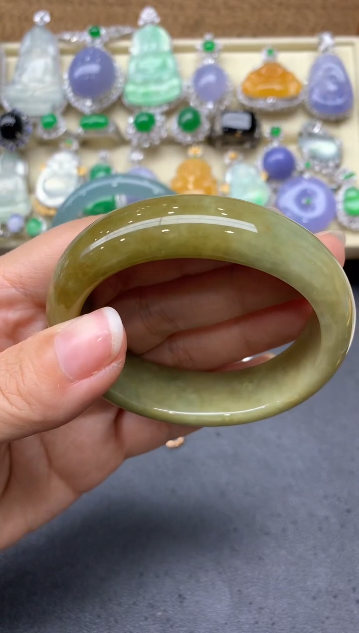 【闪购商品】翡翠手镯未镶嵌332-中国好珍宝