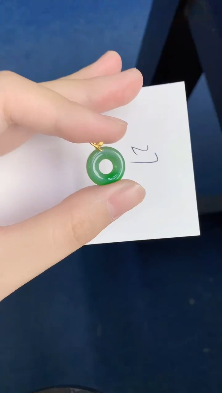 【闪购商品】翡翠颈饰18K金镶嵌000000000