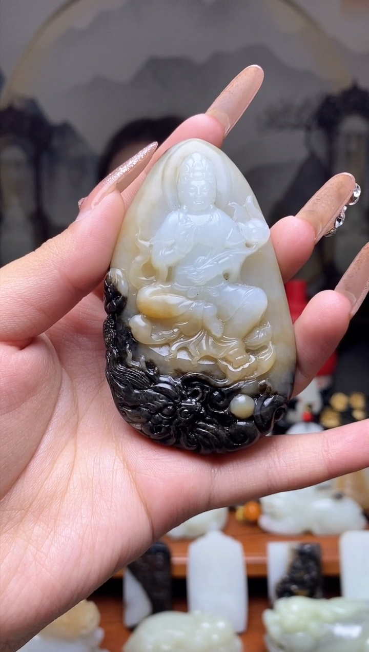 【闪购商品】和田玉吊坠未镶嵌65