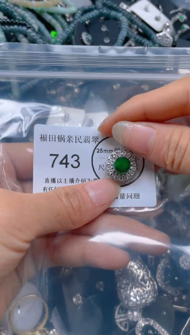 【闪购商品】翡翠颈饰未镶嵌743......
