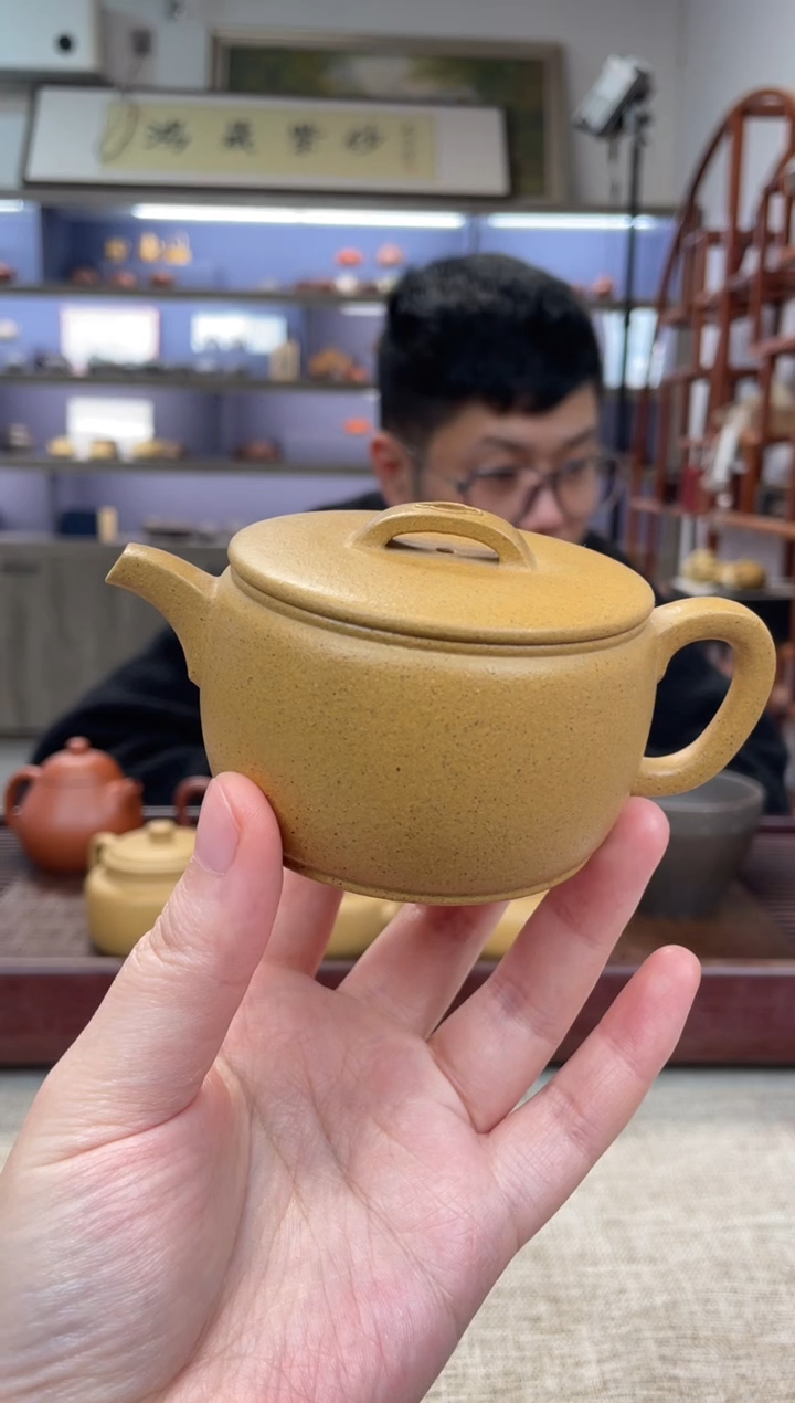 【闪购商品】紫砂茶壶黄金段  汉瓦   矿标证书