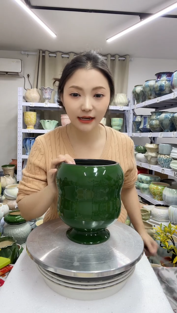 【12.23】花盆链接 高：19.5  口：13