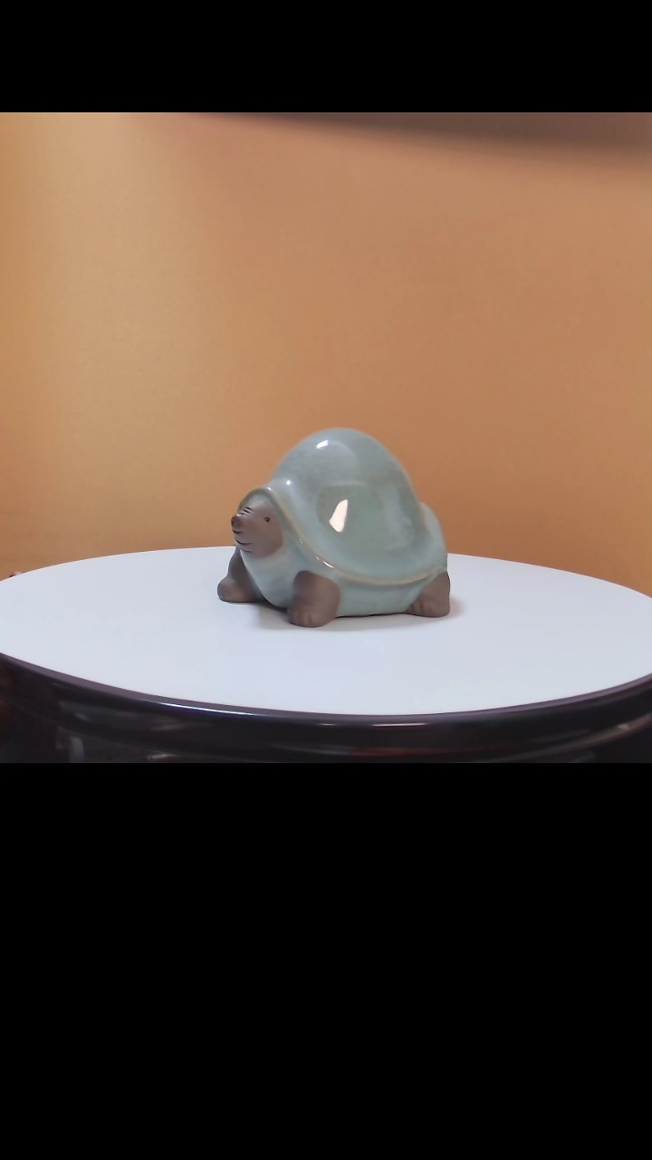 【闪购商品】摆件汝窑长寿龟摆件