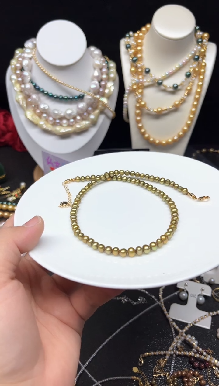 【闪购商品】淡水珍珠颈饰未镶嵌多人