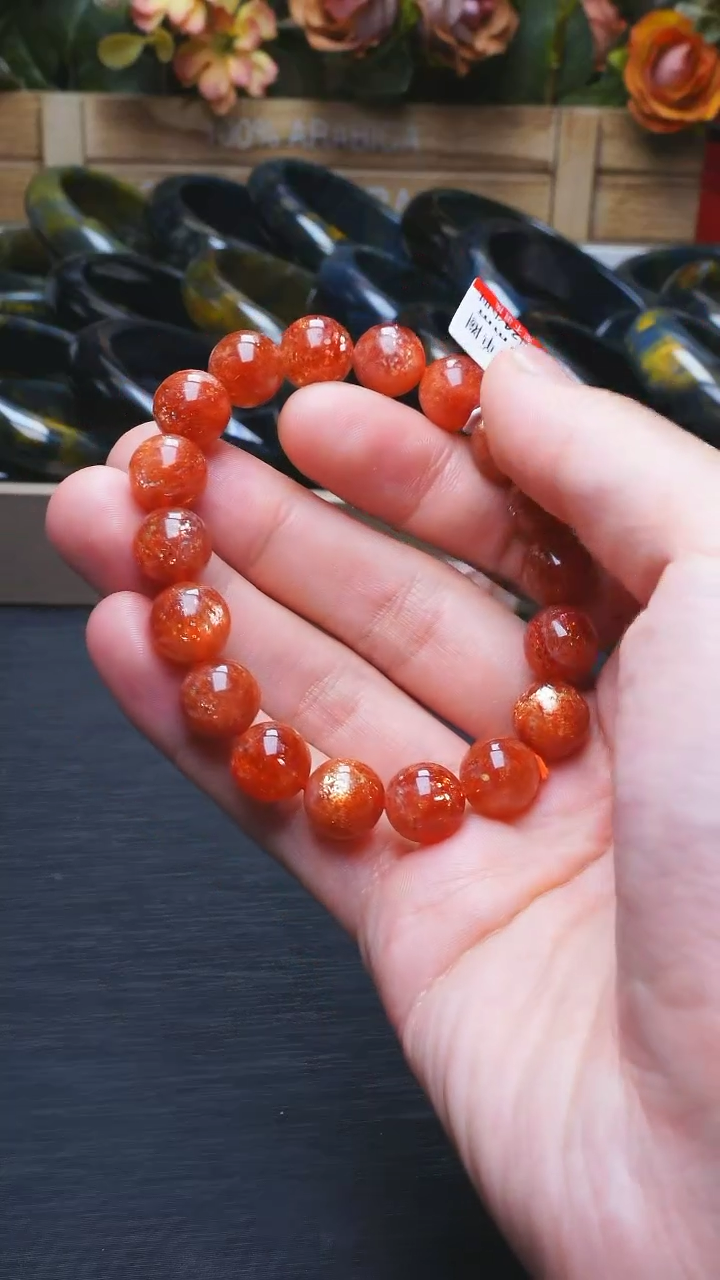 【闪购商品】长石L005金太阳单圈11mm未镶嵌多样性发其一