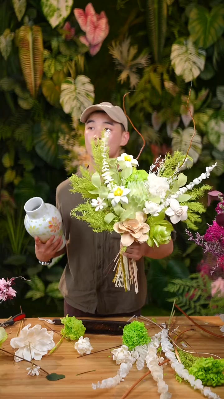 永生花搭配单花材
