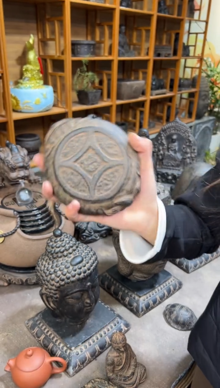 陶土【火山泥】金蟾小底座