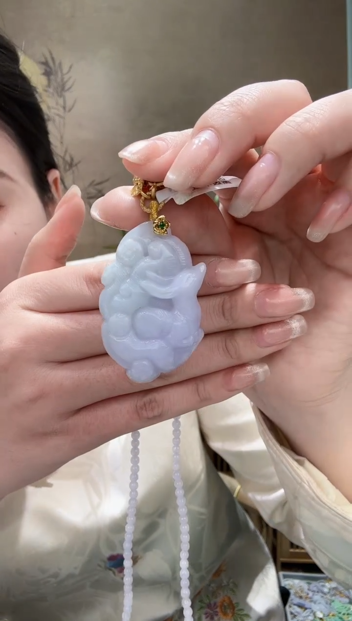 【闪购商品】翡翠耳饰未镶嵌吊坠