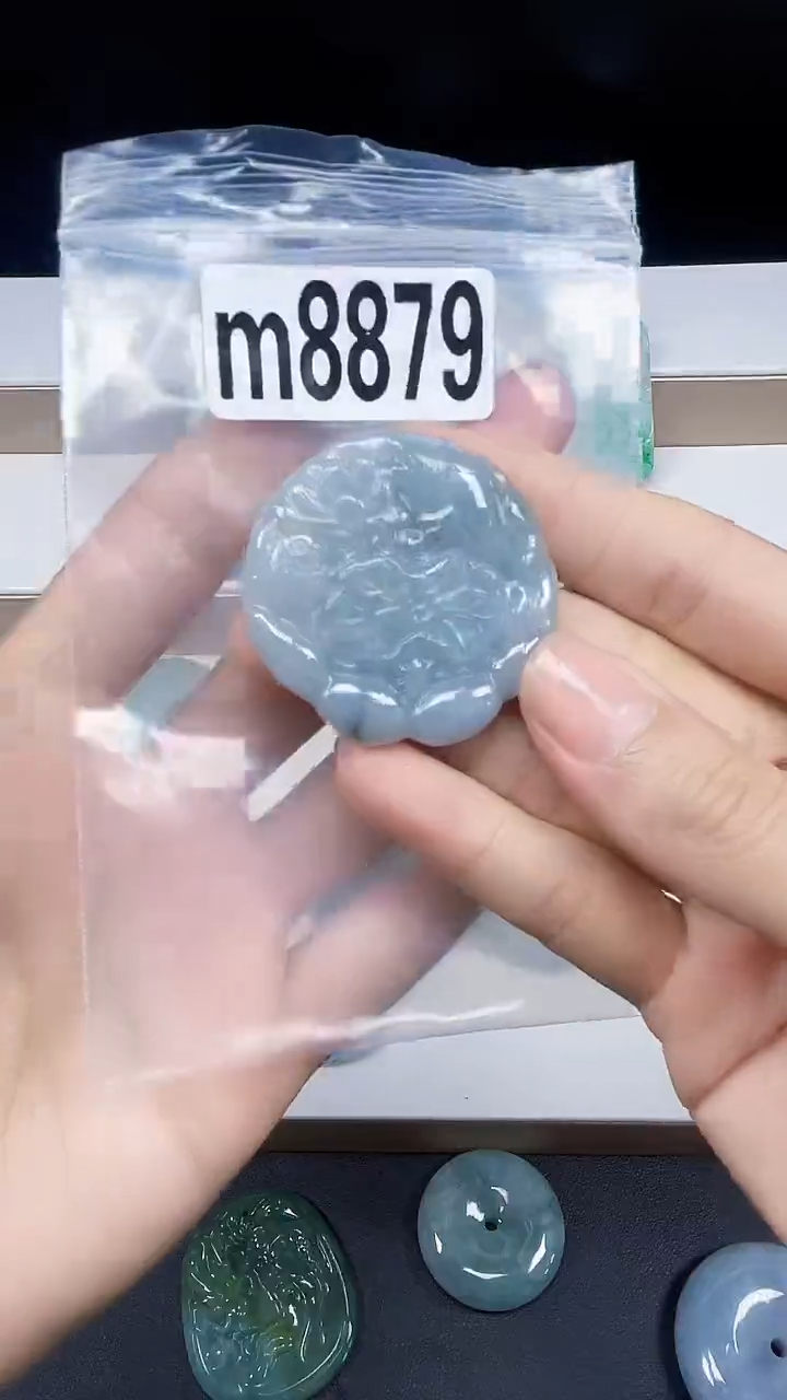 颈饰未镶嵌翡翠翡翠珠宝吊坠挂件