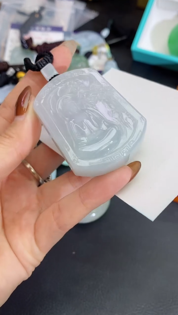 颈饰未镶嵌翡翠缅甸天然翡翠