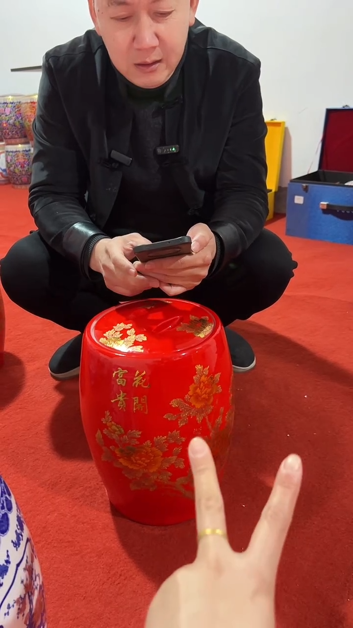 景德镇陶瓷20斤米缸