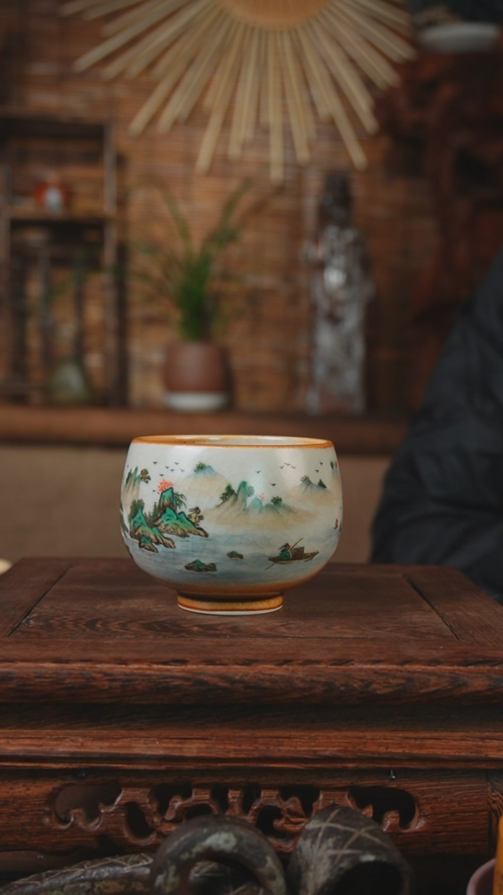 【闪购商品】老昌号手工手绘茶器