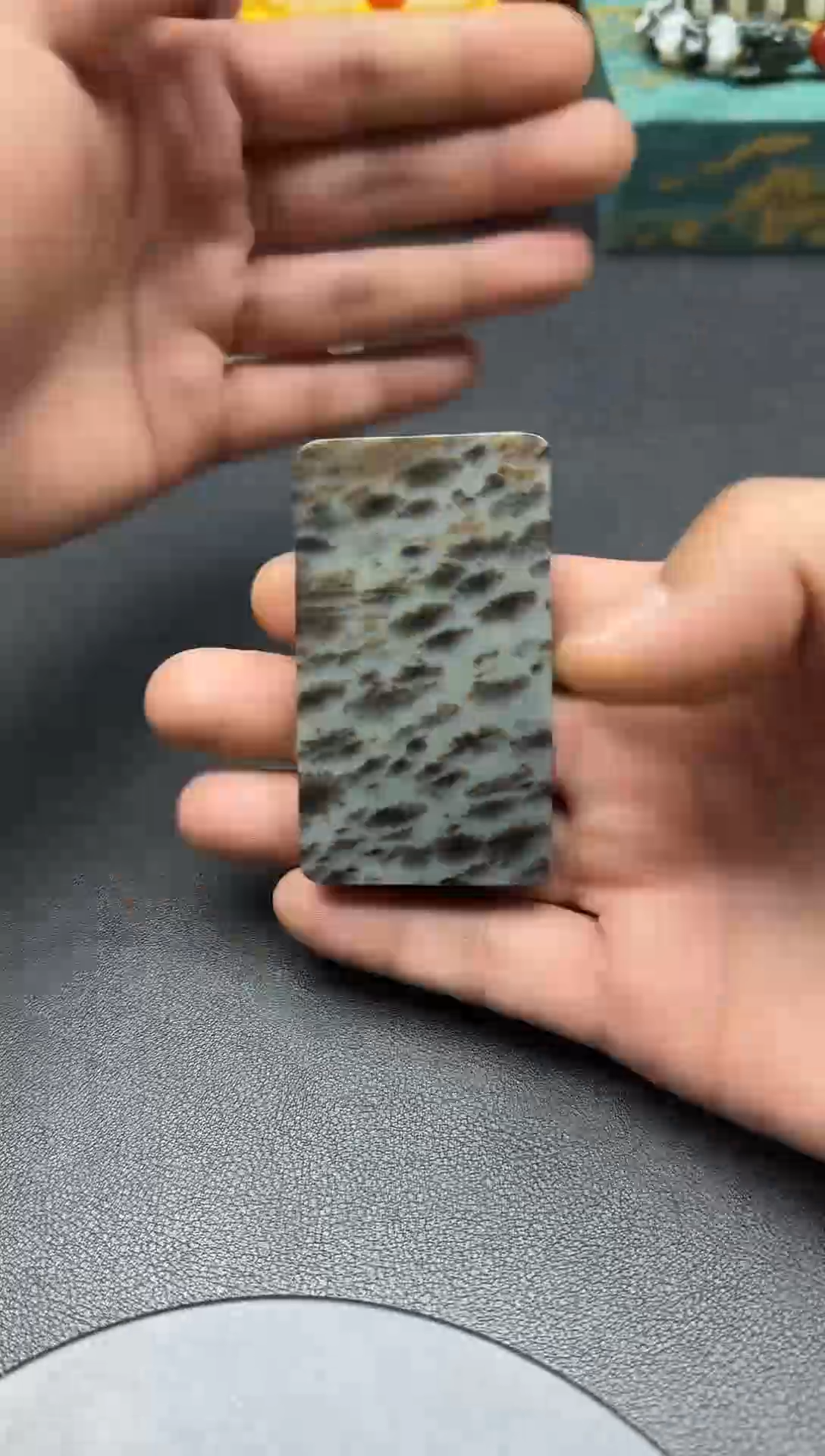 颈饰未镶嵌和田玉用****1意境平安无事牌47牌