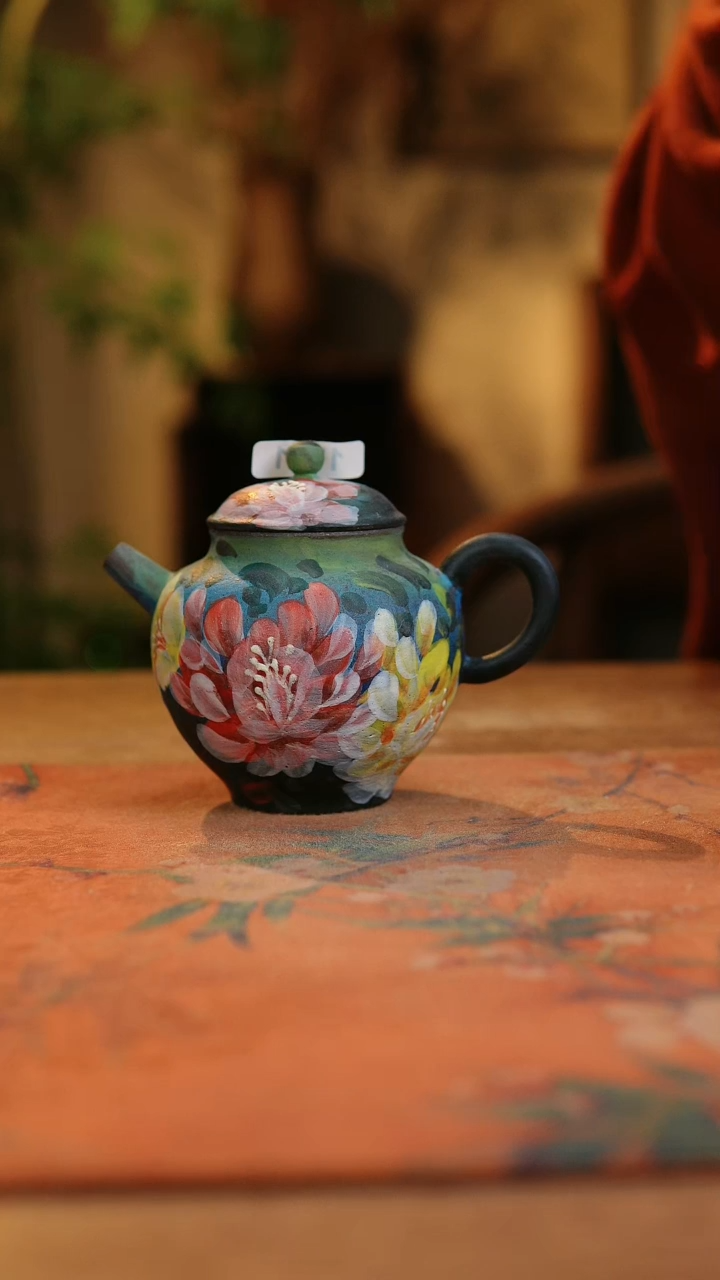 【闪购商品】瓷片1791景德镇手工手绘釉下彩高温瓷