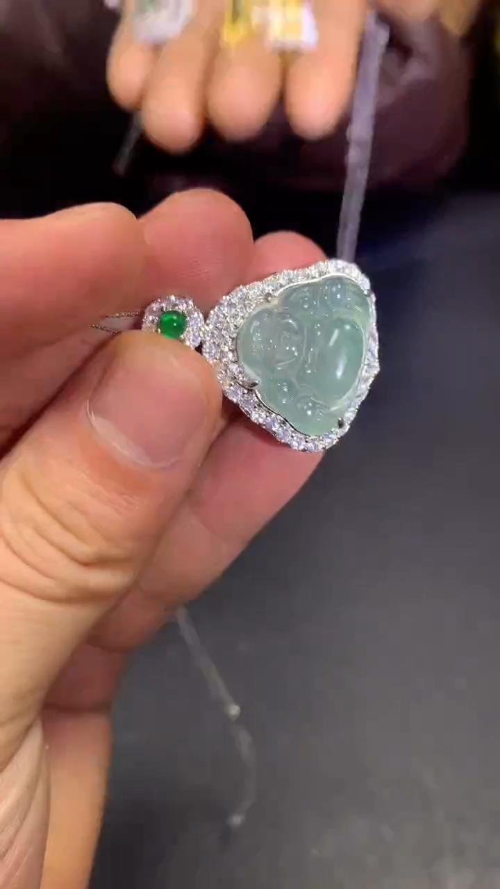 【闪购商品】翡翠吊坠(赠链)未镶嵌0833479160/多样性发一