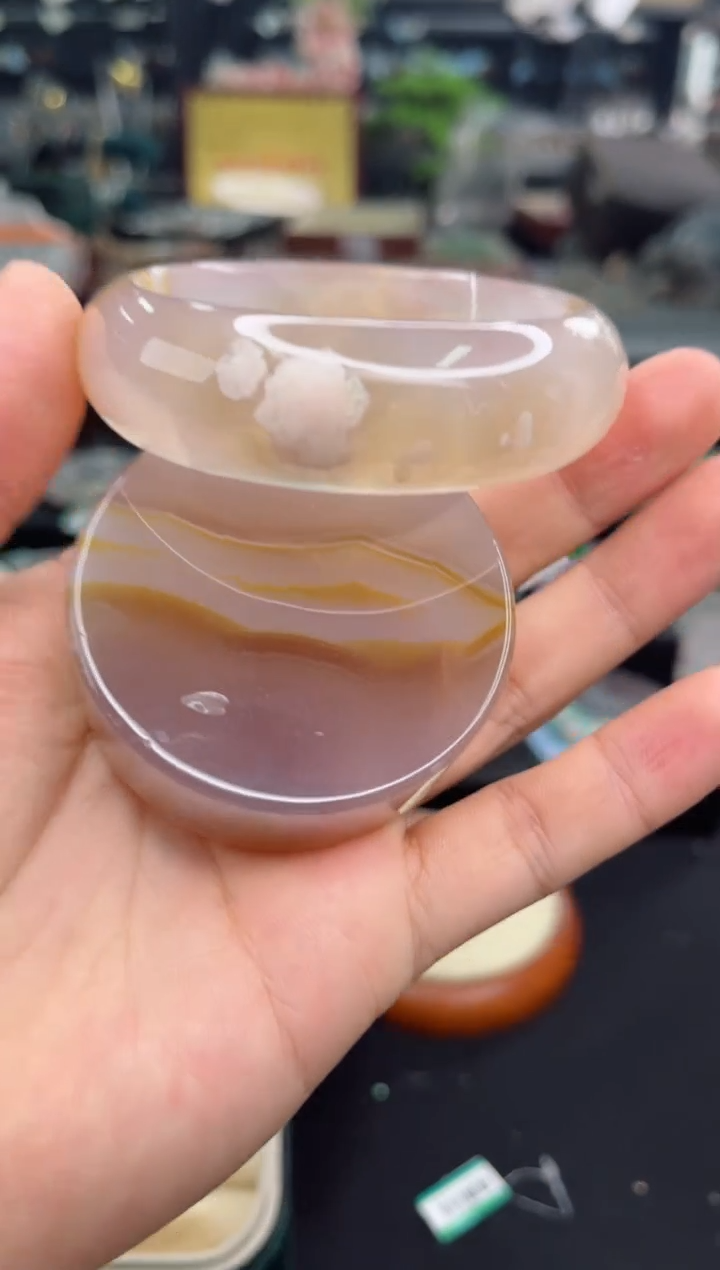 【闪购商品】石英质玉手镯未镶嵌60圈口（赠品镯心）3600267