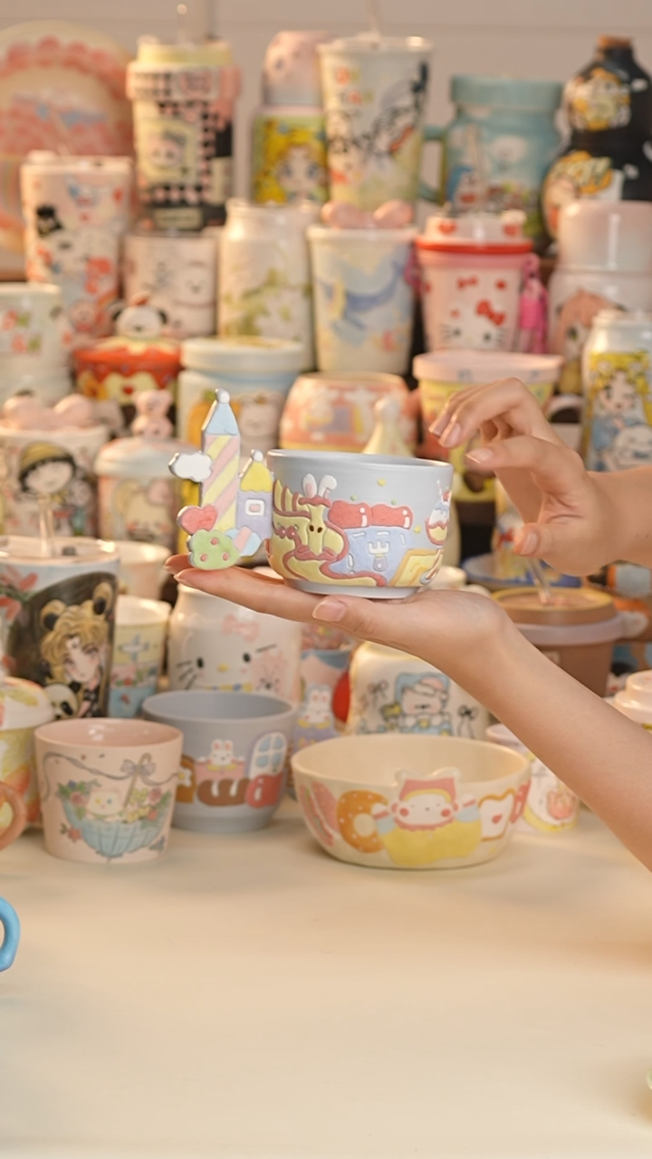 其他景德镇釉下彩手绘设计师款陶瓷