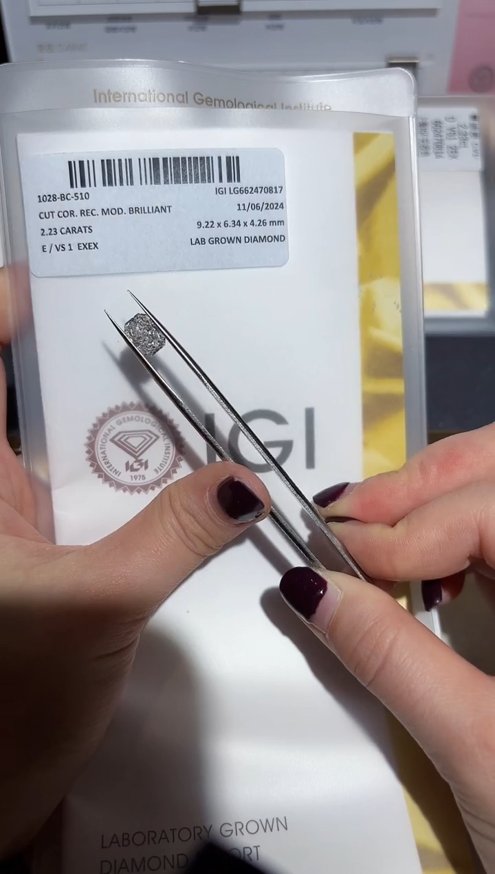 【闪购商品】实验室培育钻石裸石未镶嵌2.23E662470817