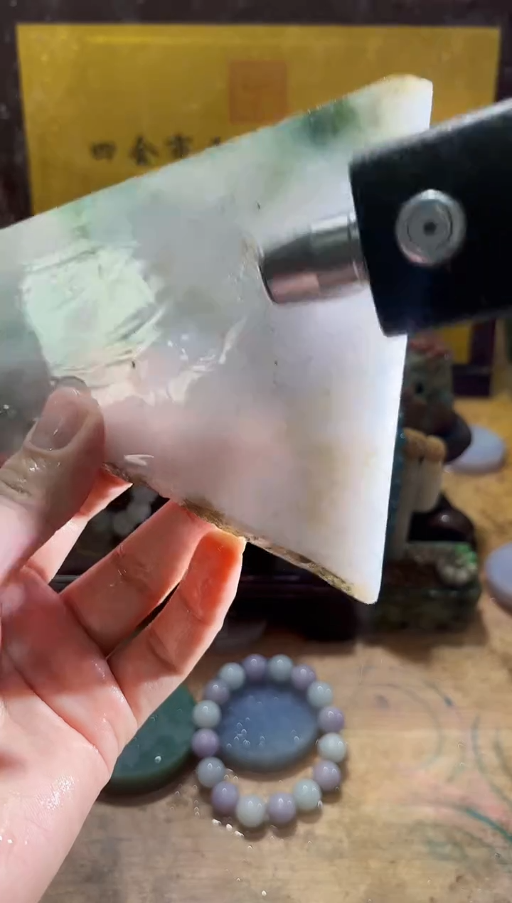 未镶嵌挂件翡翠A货常星7807