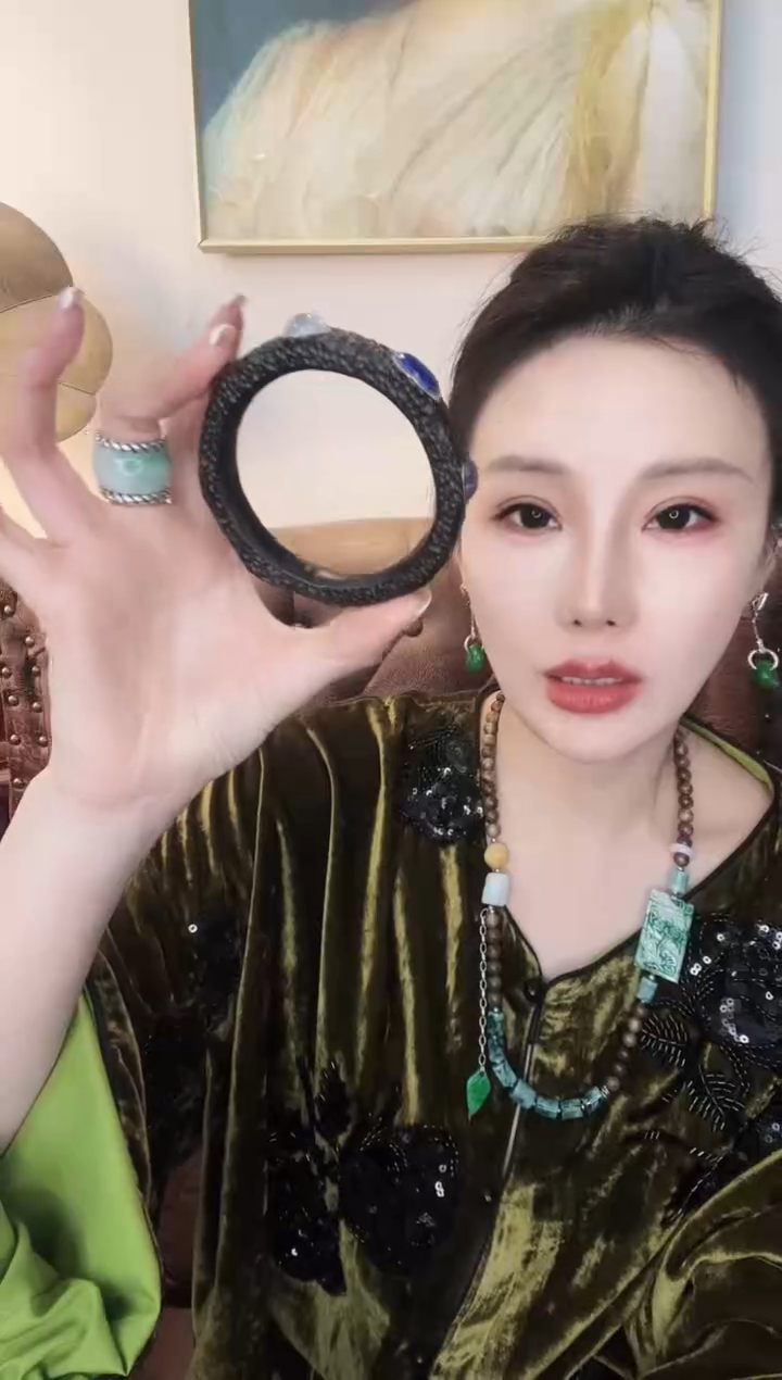 颈饰未镶嵌翡翠方*翡翠E057