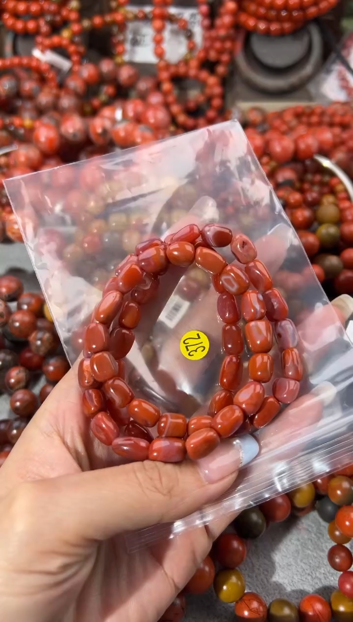 未镶嵌手串南红玛瑙8+