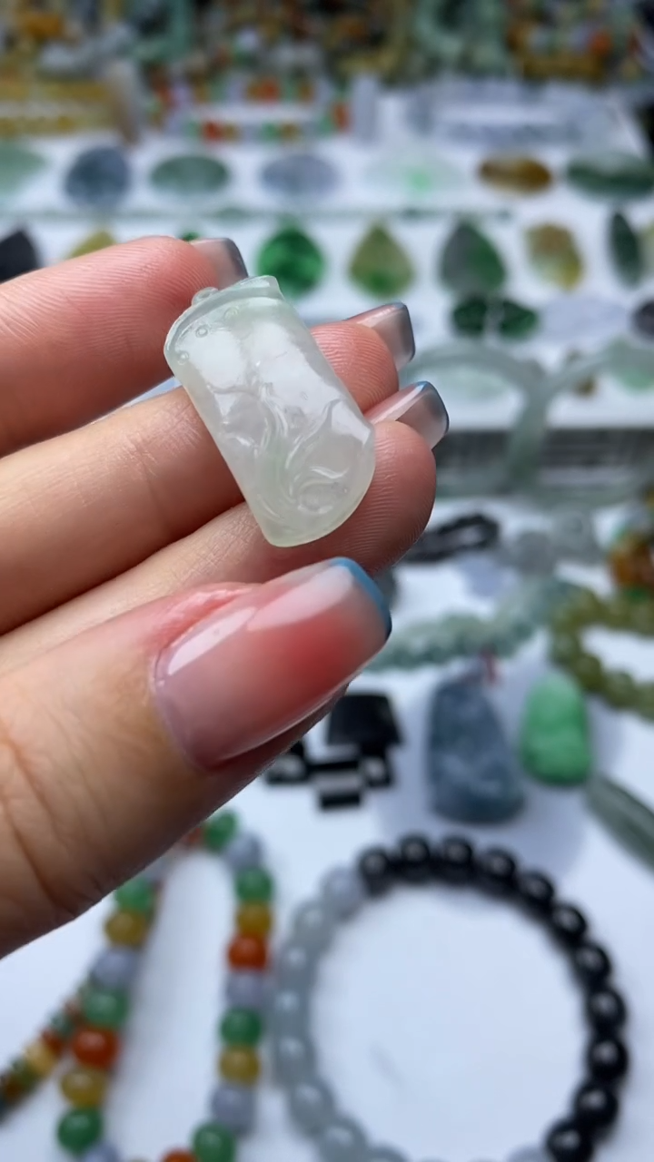 未镶嵌定制翡翠毛货定制不退不换