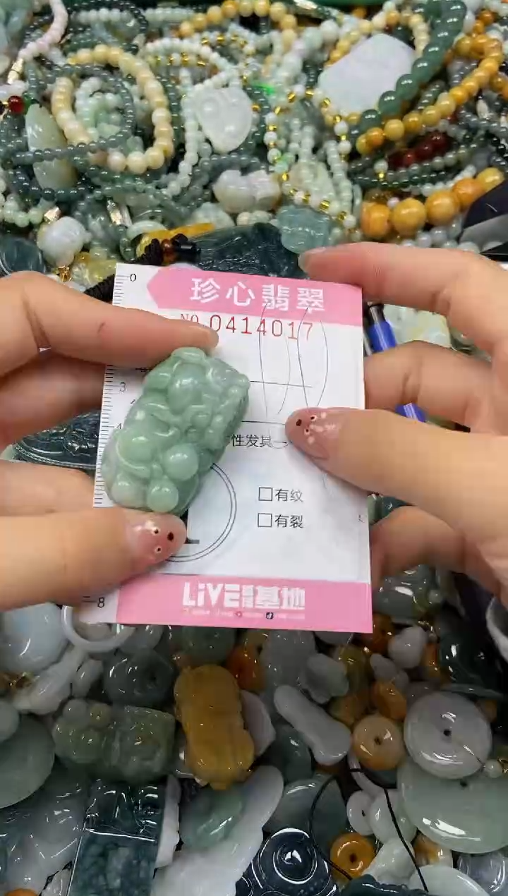 颈饰未镶嵌翡翠闪购0414017