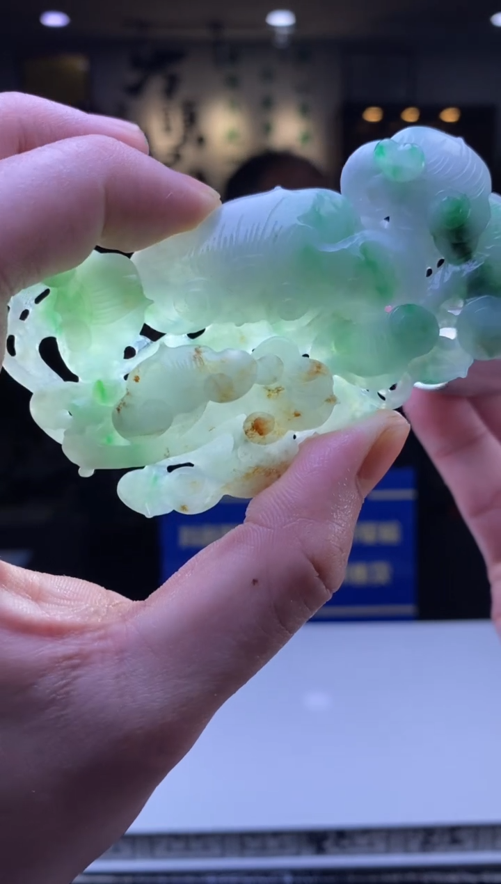 【闪购商品】翡翠颈饰未镶嵌B-@@JTZC0122086