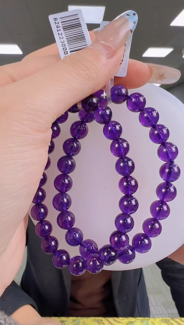 【闪购商品】水晶手链未镶嵌B63 gck656约8mm多样性发一件