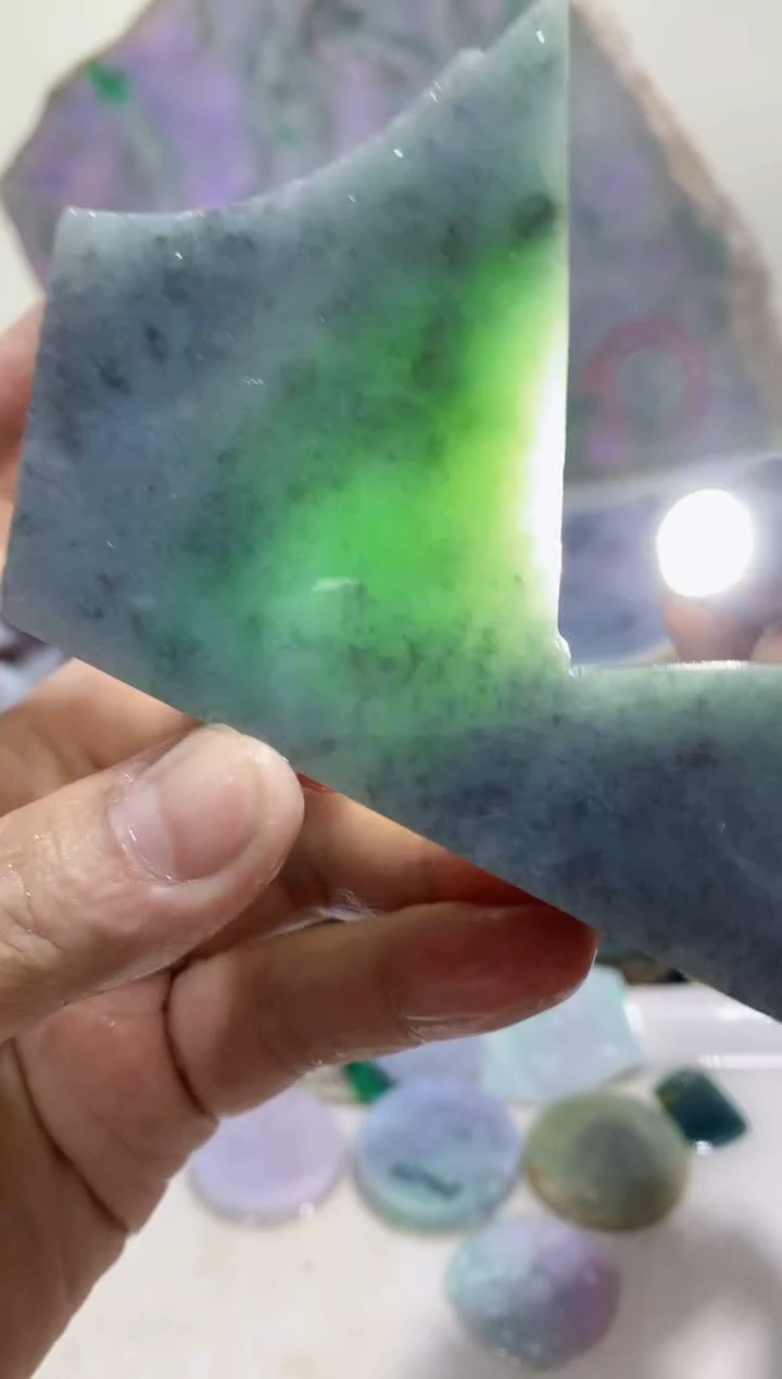 裸石翡翠0蒙0翡翠珠宝45