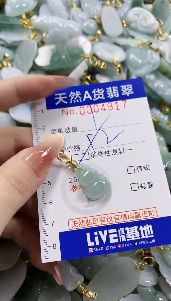 颈饰未镶嵌翡翠天然A货翡翠