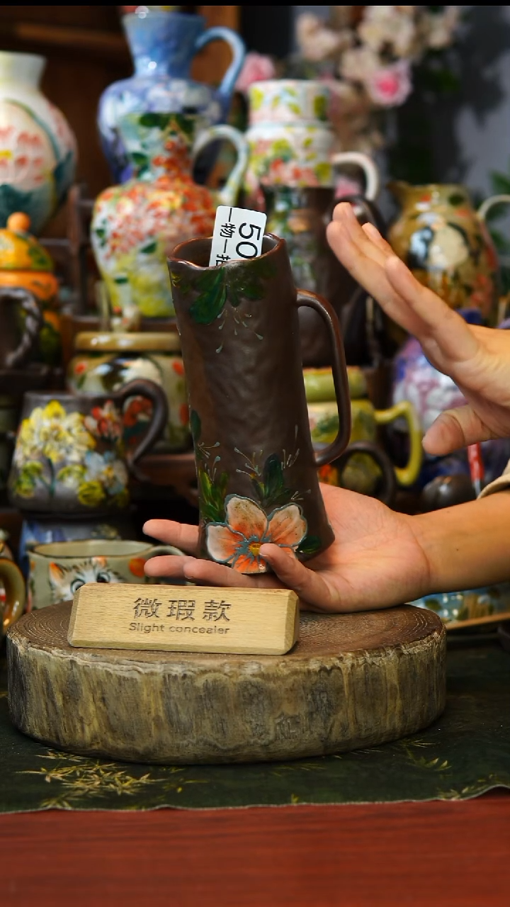陶瓷50景德镇手工手绘釉下彩陶瓷