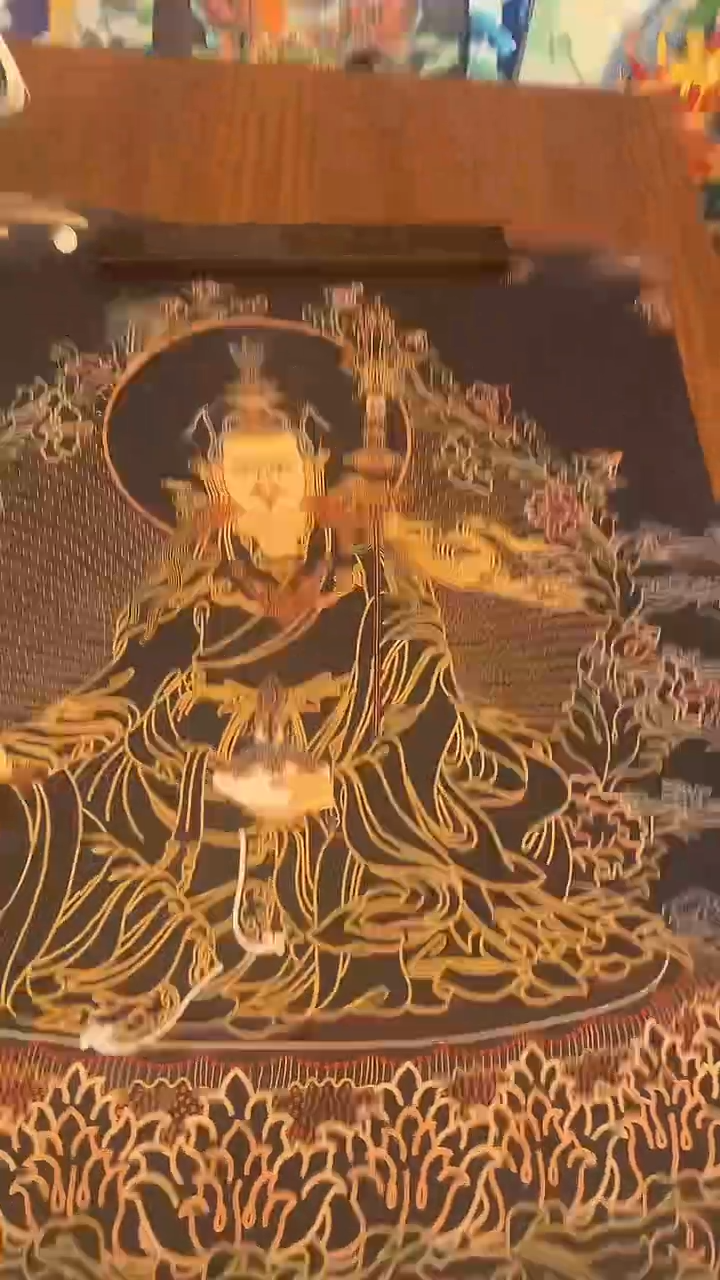 装裱画精美唐卡tk16072