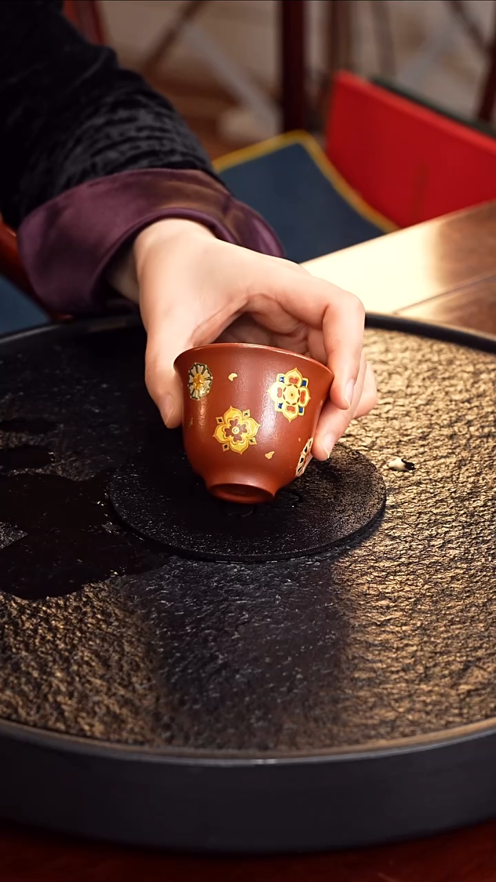 茶壶紫砂TYQ 朱泥主人杯31/80毫升