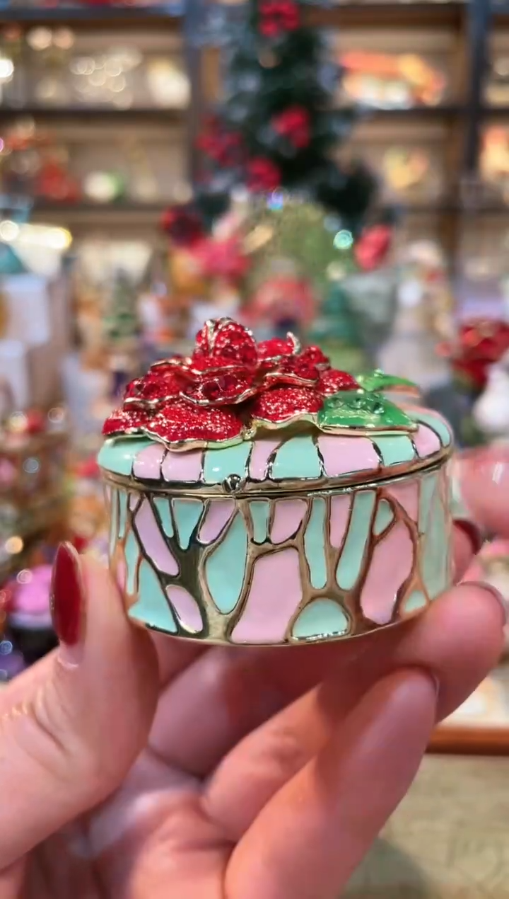 【闪购商品】珐琅彩首饰收纳盒