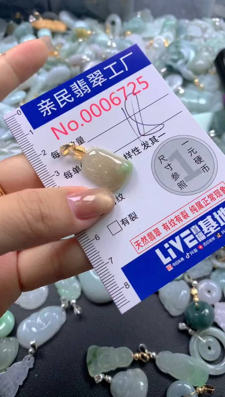 颈饰未镶嵌翡翠6725