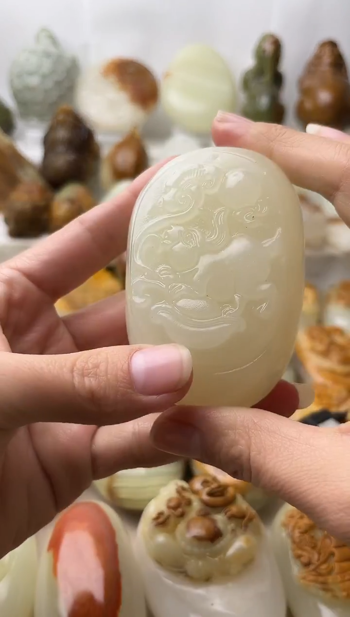 石材古青石棉纹正常不退换兔